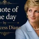 Quote of the day by Princess Diana: “I think the biggest disease the world suffers from in this day and age is…” | World News