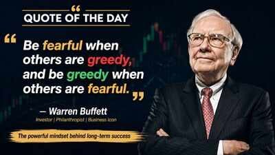 Quote of the day by Warren Buffett: “Be fearful when others are greedy, and be greedy when…” – the powerful mindset behind long-term success | World News