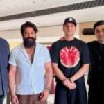 Ranbir Kapoor, Yash pose with Rishab Rikhiram Sharma ahead of ‘Ramayana’ event; trailer to release on July 24 |
