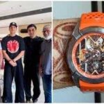 Rishab Rikhiram Sharma’s Rs 35.88 lakh Jacob & Co. Ram Janmabhoomi watch steals the spotlight as he poses with the Ramayana team | Hindi Movie News