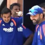 Watch: Rohit Sharma shares a laugh with Gautam Gambhir at Lord’s balcony ahead of ODI decider against England | Cricket News