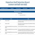 RSSB Patwari Result 2026 declared; merit list and cut-off released for 3,705 vacancies: Direct link