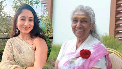 S. Janaki: ‘She will live on through her music’: S. Janaki’s granddaughter Apsara’s emotional farewell is hard to miss | Tamil Movie News