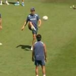 As India remain stuck in traffic, England players enjoy football warm-up at Rose Bowl – Watch | Cricket News