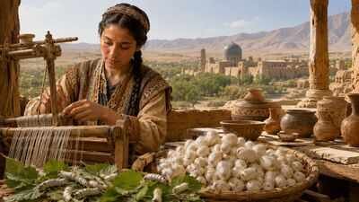 Scientists discover ancient silk production in Uzbekistan nearly 2,000 years before the Silk Road | World News