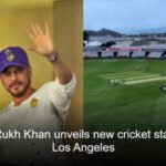 WATCH video: ‘King’ star Shah Rukh Khan unveils new cricket stadium in Los Angeles | Hindi Movie News