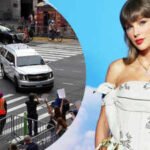 Taylor Swift and Travis Kelce wedding: Bride arrives at Madison Square Garden; welcomed by hoots and cheers from fans – WATCH | English Movie News