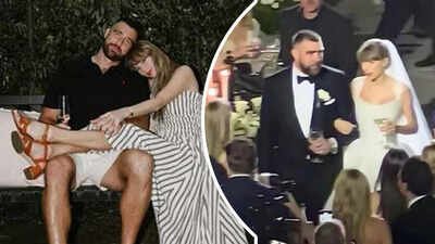 Taylor Swift and Travis Kelce’s wedding photo goes VIRAL; fans ask ‘Is this Real?’ |