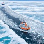 A floating ‘igloo’ research station has left France for the Arctic, where it will drift with polar ice to study climate change and life in one of Earth’s harshest environments