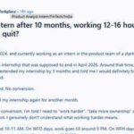 ‘Worked 16 hours a day as an intern, still no full-time job’: A 25-year-old’s startup story sparks debate