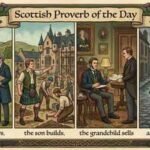 Scottish proverb of the day: “The father buys, the son builds, the grandchild sells and his son begs” – an enduring lesson on preserving success across generations | World News