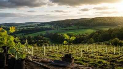 How British publisher Felix Dennis responded to England’s centuries of woodland loss with a vision of planting 10 million trees in 1996 | World News