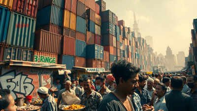 Dordoi: Dordoi Bazaar: How a shipping container market became the commercial heart of Central Asia | World News