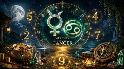 Mercury Enters Cancer: Hidden Money Luck May Activate for Mulank 5, 2,4,7 and 9