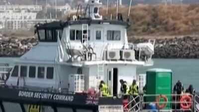 Over 170 migrants rescued after Channel boat catches fire; UK says ‘all will be returned’ to France
