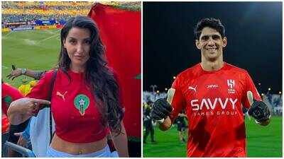 Nora Fatehi breaks silence on dating rumours with Yassine Bounou, calls Moroccan goalkeeper ‘very kind’ and ‘one of the best in the world’ | Hindi Movie News