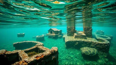 How a faulty dam gate revealed a 2,400-year-old Turkish settlement that had remained underwater for decades | World News