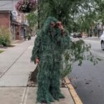 New Jersey police officer disguised as a roadside tree helped catch 74 distracted drivers in just six hours