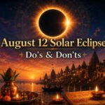August 12 Solar Eclipse Do’s & Don’ts: Essential Spiritual Rules, Food Precautions & Mantra Chanting Tips for Luck And Protection