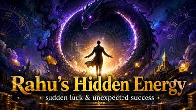 Why Rahu’s hidden energy brings sudden luck and unexpected success