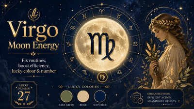 Virgo Moon energy helps fix routines & boost efficiency