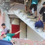 38 killed, buildings collapse; 5 visuals of devastation