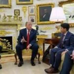 ‘What you did was incredible’: Trump meets California’s teenage lifeguard and the boy he rescued