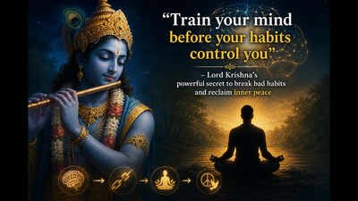 Quote Of The Day By Bhagavad Gita: “Train your mind before your habits control you”- Lord Krishna’s powerful secret to break bad habits and reclaim inner peace
