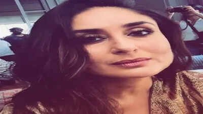 Kareena Kapoor shares a glimpse from her day at work with a glam selfie |