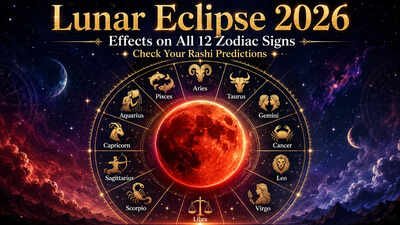 Lunar Eclipse 2026: Effects on All 12 Zodiac Signs, Check Your Rashi Predictions