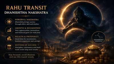 Rahu Transit Dhanishta Nakshatra 2026: 4 Zodiac Signs Enter a Powerful Phase