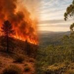 Researchers tracked wildfires from 1984 to 2022; a Pacific trend added 22% to US Southwest drying-related burned area but reduced eastern Australia’s by about 19%