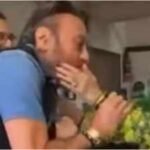 Jackie Shroff kneels down, touches and kisses Vyjayanthimala’s feet as she turns 93, calls the ‘Jewel Thief’ actress his ‘favourite’