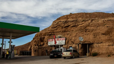 In 1964, a Utah businessman built a gas station beside Capitol Reef; after years of conflict over his quarry, the government took his property for 0,000 and razed the lodge and station