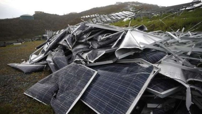 By 2060, discarded solar panels could total 297 to 402 million tonnes worldwide; recycling them could generate almost $1 trillion in economic benefits