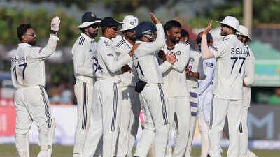 IND vs SL 1st Test: India on verge of massive win as Sri Lanka four down in chase of 372 | Cricket News