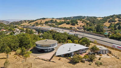 In 1963, a California builder made a house that rotates 320 degrees using two washing-machine motors; 63 years later, it is on the market for the first time