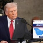 Trump shares image calling Hormuz ‘new US territory’; Iran says strait ‘closed’