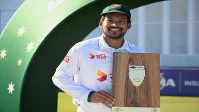 ‘We showed our character’: Bangladesh skipper Najmul Hossain Shanto content despite two-day Test defeat to Australia | Cricket News