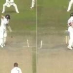 ‘One tip one hand’: English batter out in bizarre fashion in County match – Watch | Cricket News
