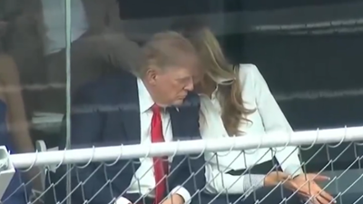 Trump, Melania in heated exchange? Brief Grand Prix video clip sparks online buzz | World News