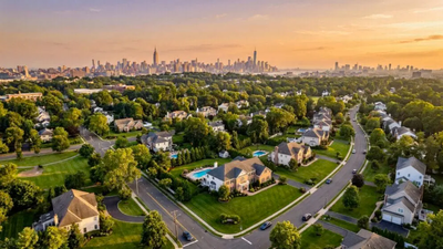 A New Jersey town agreed to spend .4 million to preserve about 50 acres once eyed for dense housing; the first 17 acres have now become public land