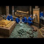 In 74 BC, Liu He ruled China for only 27 days; nearly 2,000 years later, his tomb revealed almost 2 million coins and about 120kg of gold