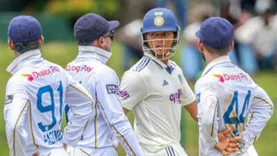 Yashasvi Jaiswal, Asitha Fernando fined 25% match fee for Colombo Test altercation | Cricket News