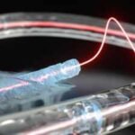 Freezing liquid inside optical fibre makes light and sound interact more than 1,000 times more strongly