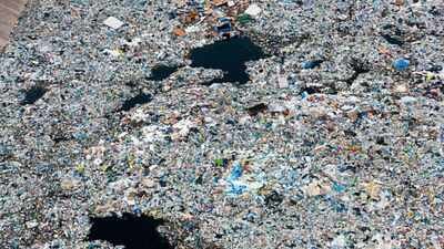 A rotating ‘garbage island’ spreads over 1.6 million sq km in the Pacific: Plastic averages 50 kilograms per square kilometre, and 75 to 86% of the debris comes from fishing gear