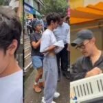 Aamir Khan, Kiran Rao look stressed, son Azad Rao cries while they are spotted outside a pet clinic in Mumbai, sparking concern over their cat’s health