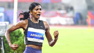 Abinaya Rajarajan breaks U20 national record with stunning 11.34s in Bhubaneswar | More sports News