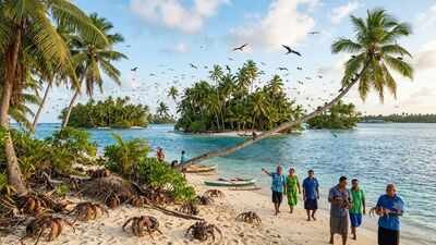 After years of invasive rats threatening island wildlife, Tuvalu removed them from six islets; residents are now seeing birds and coconut crabs return﻿ |