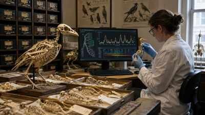 AI scanned 15,000 bird skeletons and found bursts of evolution linked to major climate shifts over 45 million years |